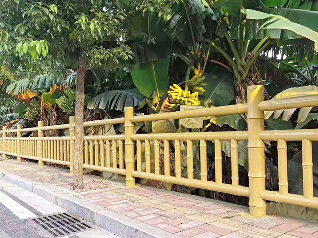 衡水優質仿竹護欄竹圍欄